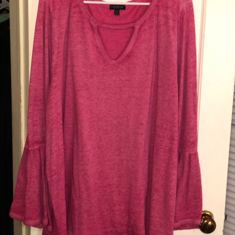 Lane Bryant Flare Sleeve Top